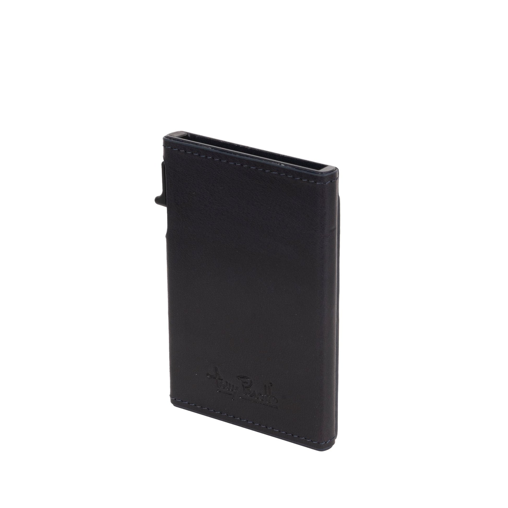 Tony Perotti Furbo Vegetale Slim Korthållare RFID 9,7 cm Blå
