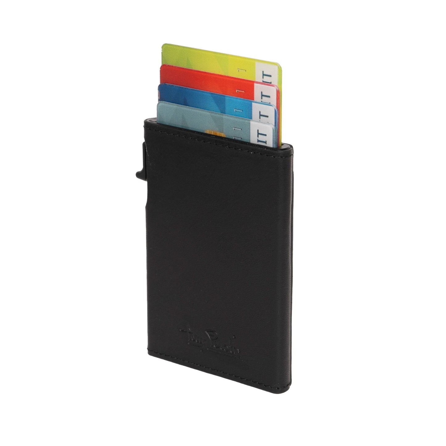 Tony Perotti Furbo Vegetale Slim Korthållare RFID 9,7 cm Svart