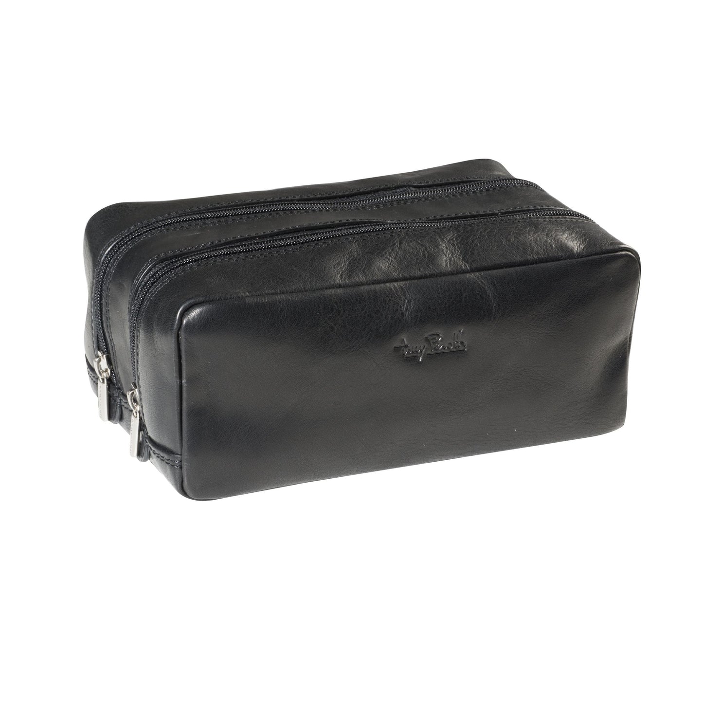Tony Perotti Vegetale Leather Necessär 22 cm Svart