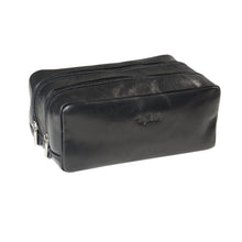 Tony Perotti Vegetale Leather Necessär 22 cm Svart