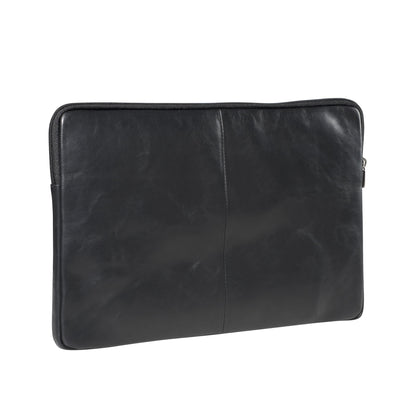 Tony Perotti Vegetale Leather Datorfodral 13" Svart