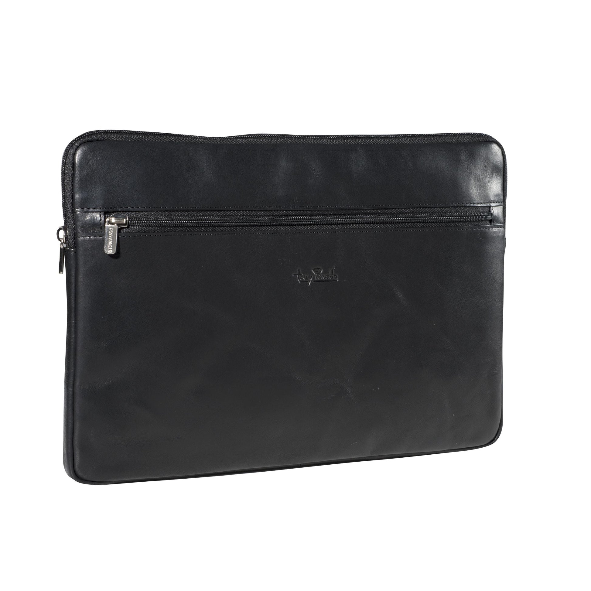 Tony Perotti Vegetale Leather Datorfodral 13" Svart