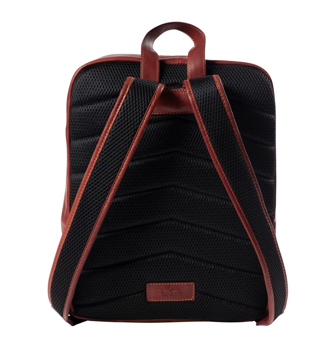 Tony Perotti Vegetale Leather Datorryggsäck 15" Mörkbrun