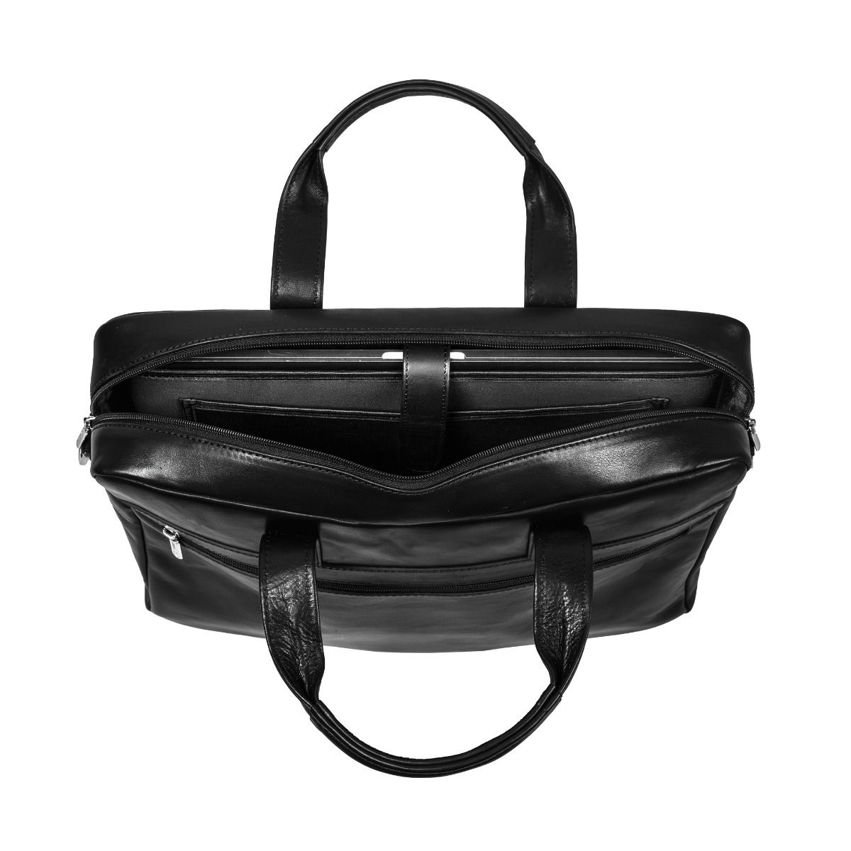 Tony Perotti Vegetale Leather Datorväska 14" Svart