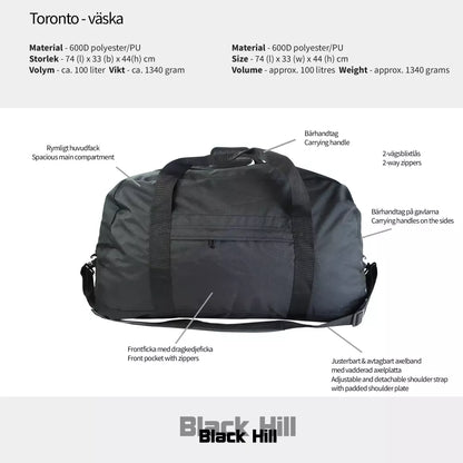 Black Hill Toronto Duffelväska 100L