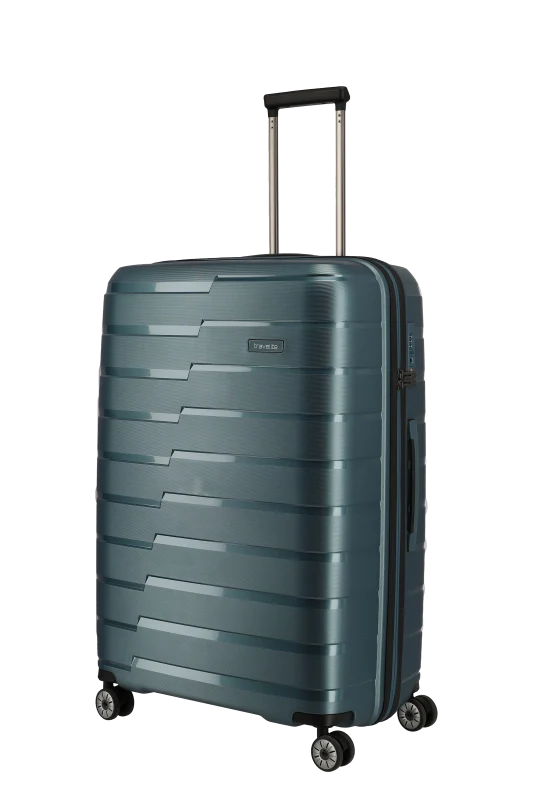 Travelite Air Base stor resväska 77cm Ice blue