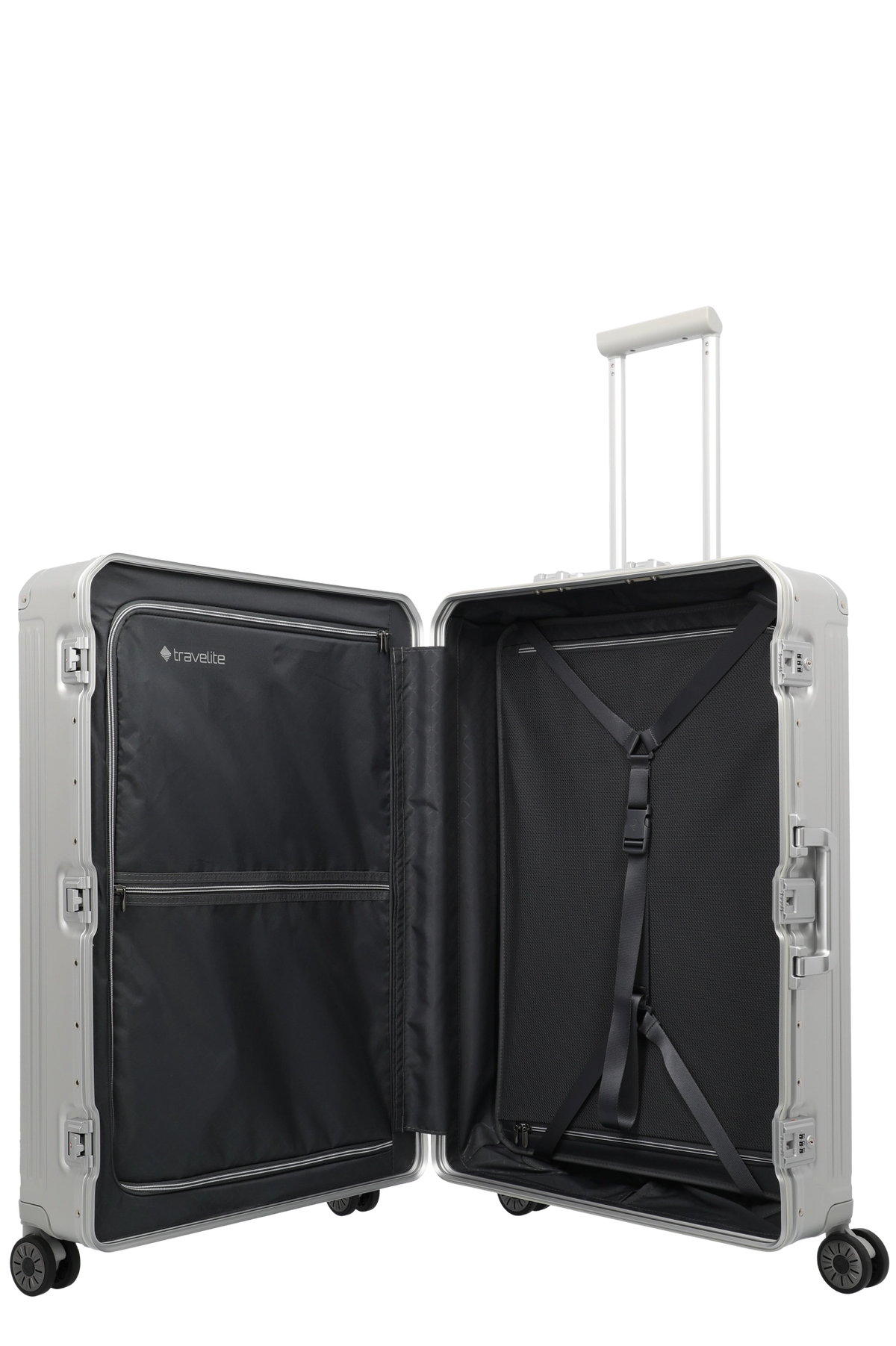 Travelite Next Stor Resväska 77 cm Silver