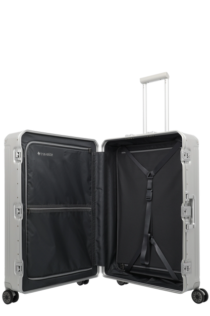 Travelite Next Stor Resväska 77 cm Silver
