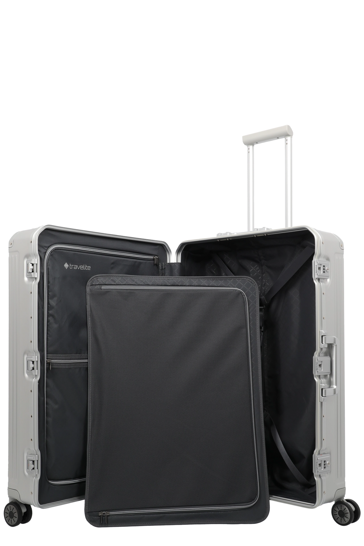 Travelite Next Stor Resväska 77 cm Silver