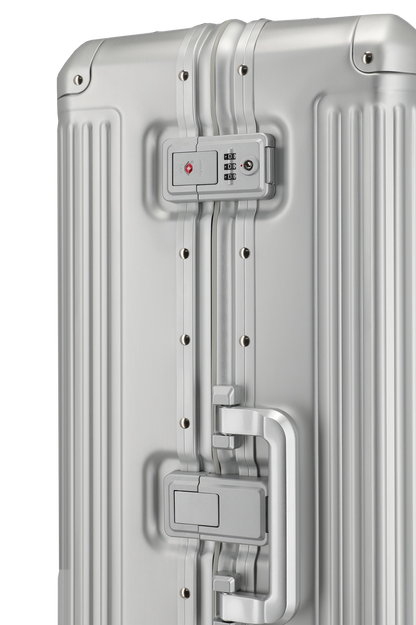 Travelite Next Trunk Stor Resväska 76 cm Silver