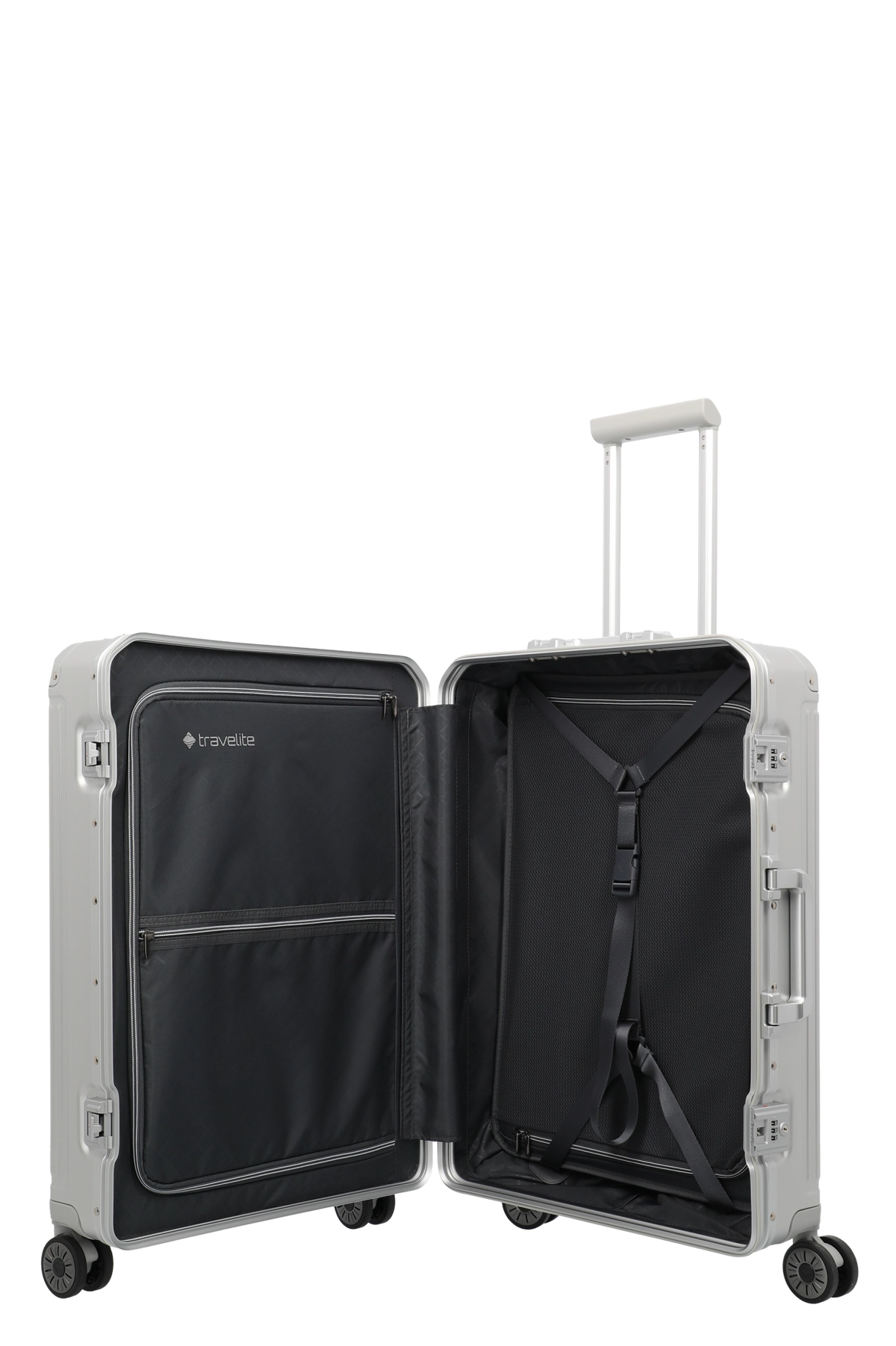 Travelite Next Mellanstor Resväska 67 cm Silver