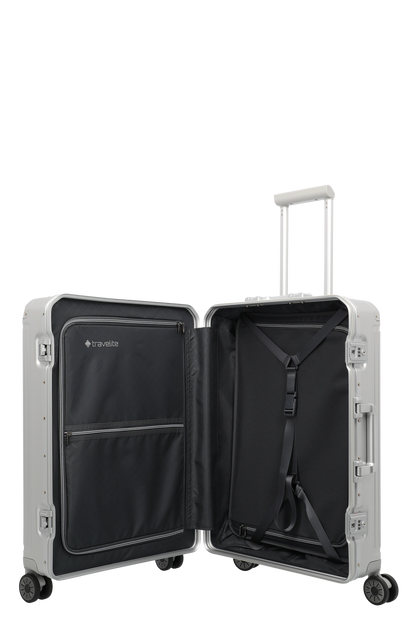 Travelite Next Mellanstor Resväska 67 cm Silver