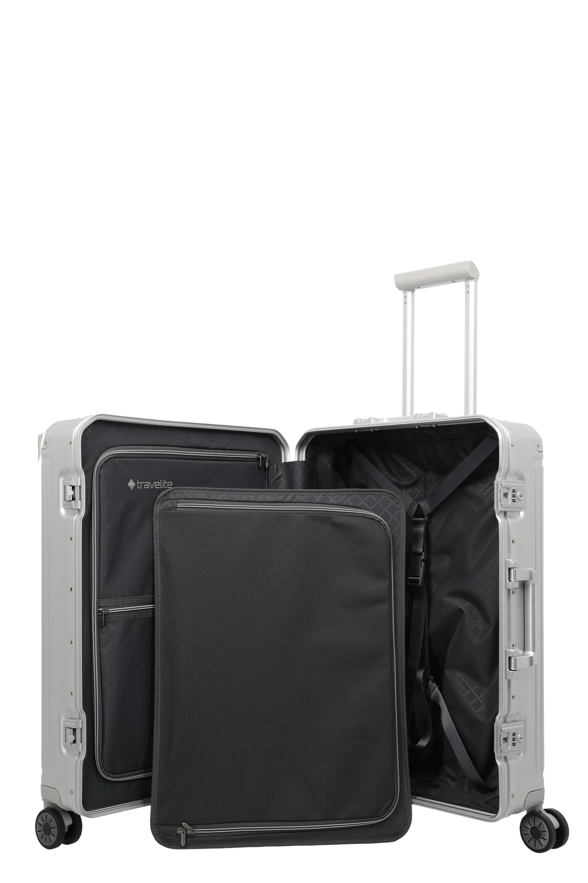 Travelite Next Mellanstor Resväska 67 cm Silver