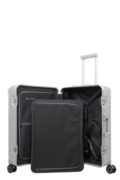 Travelite Next Mellanstor Resväska 67 cm Silver