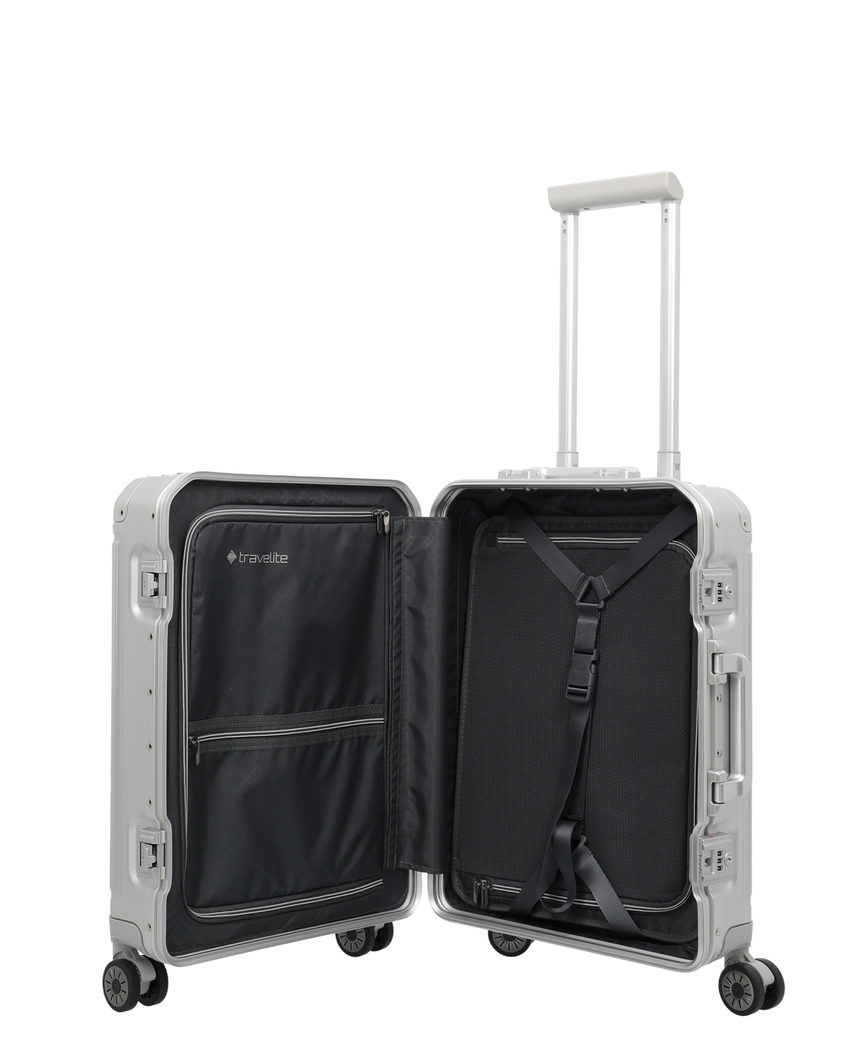 Travelite Next Kabinväska 55 cm Silver