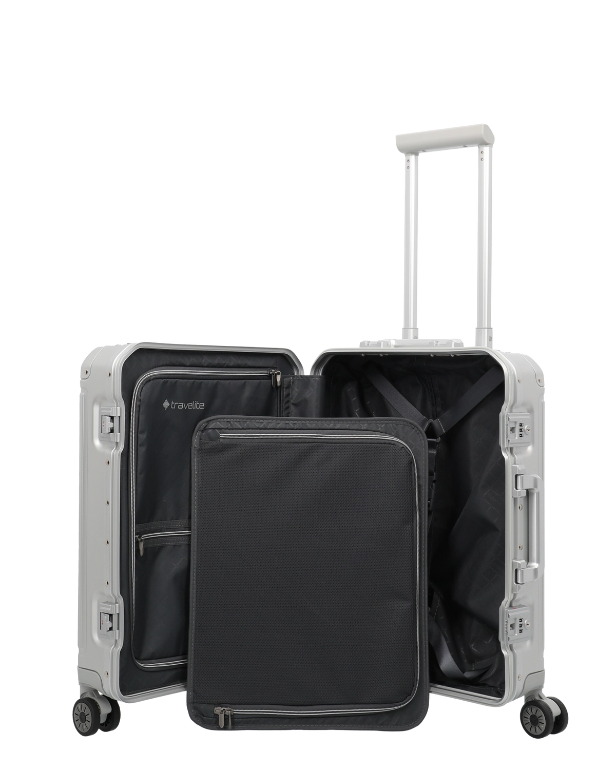 Travelite Next Kabinväska 55 cm Silver