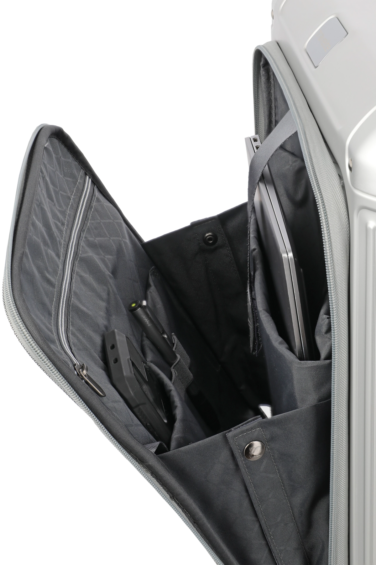 Travelite Next Kabinväska med datorfack 55 cm Silver