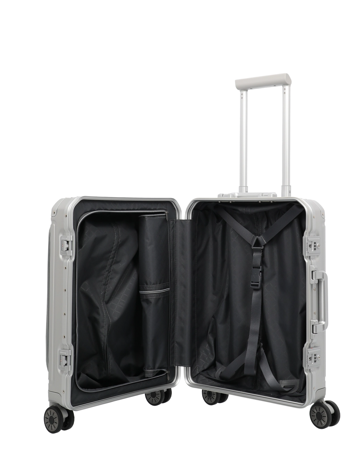 Travelite Next Kabinväska med datorfack 55 cm Silver