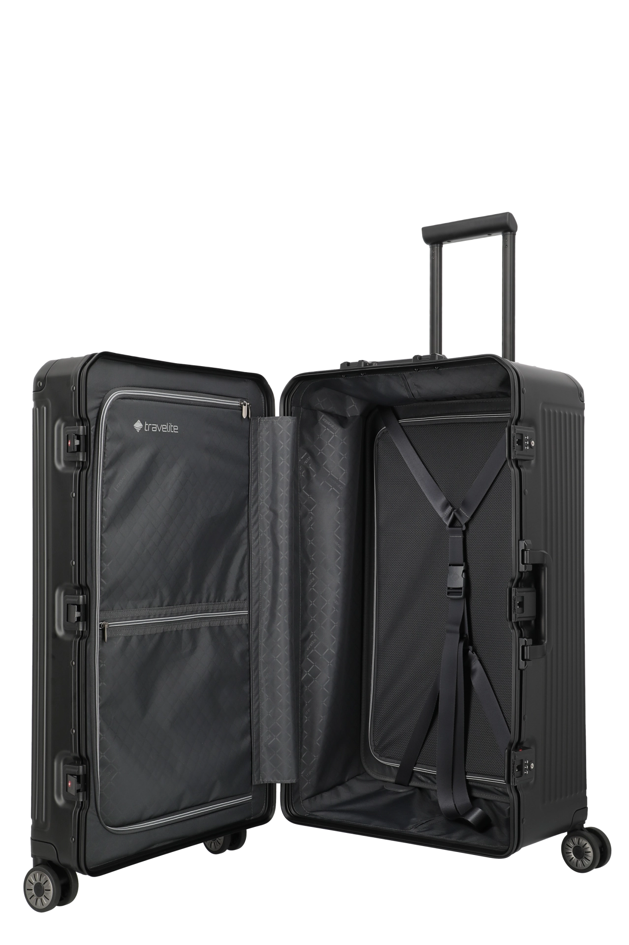 Travelite Next Trunk Stor Resväska 76 cm Svart