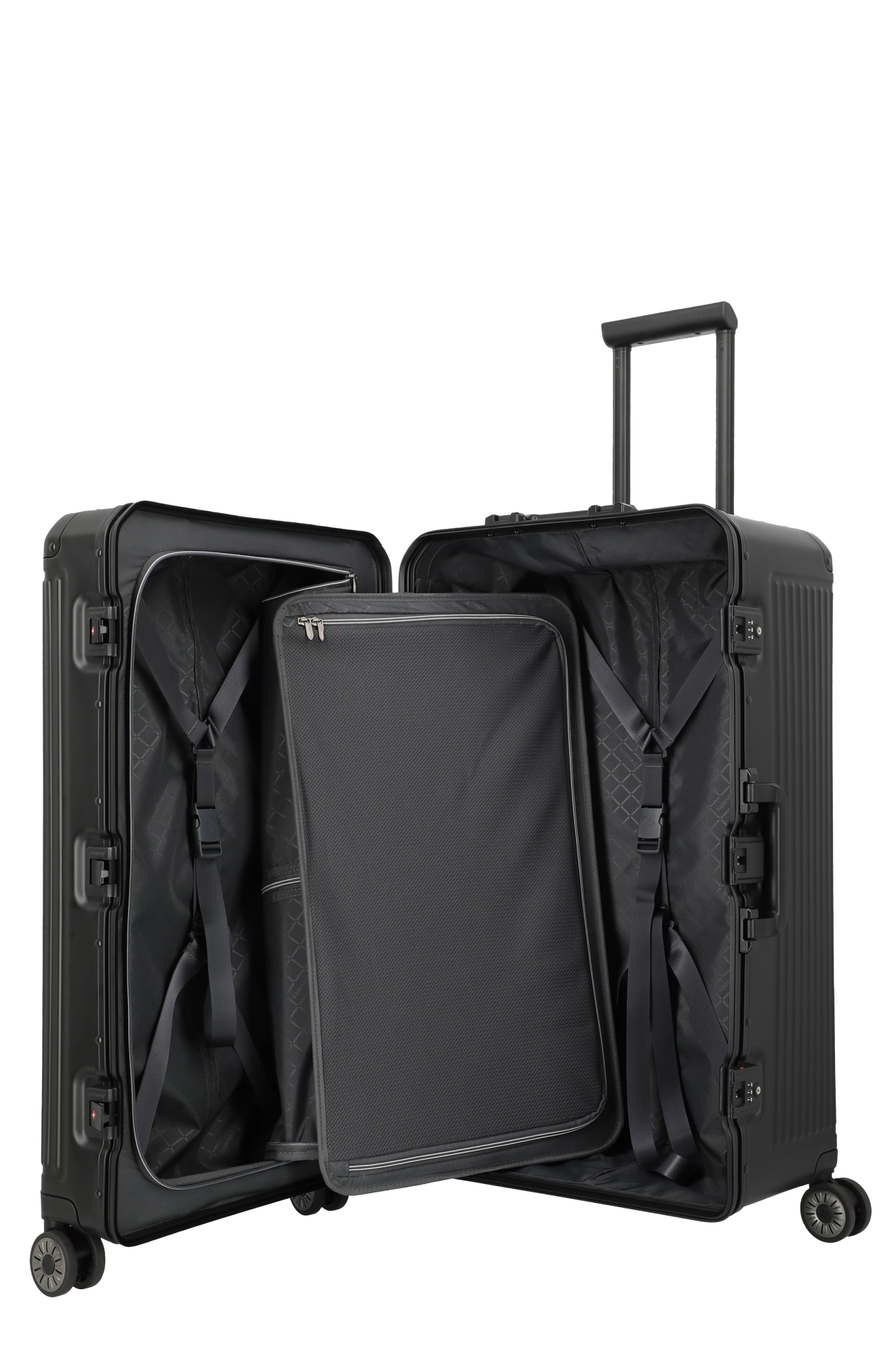 Travelite Next Trunk Stor Resväska 76 cm Svart