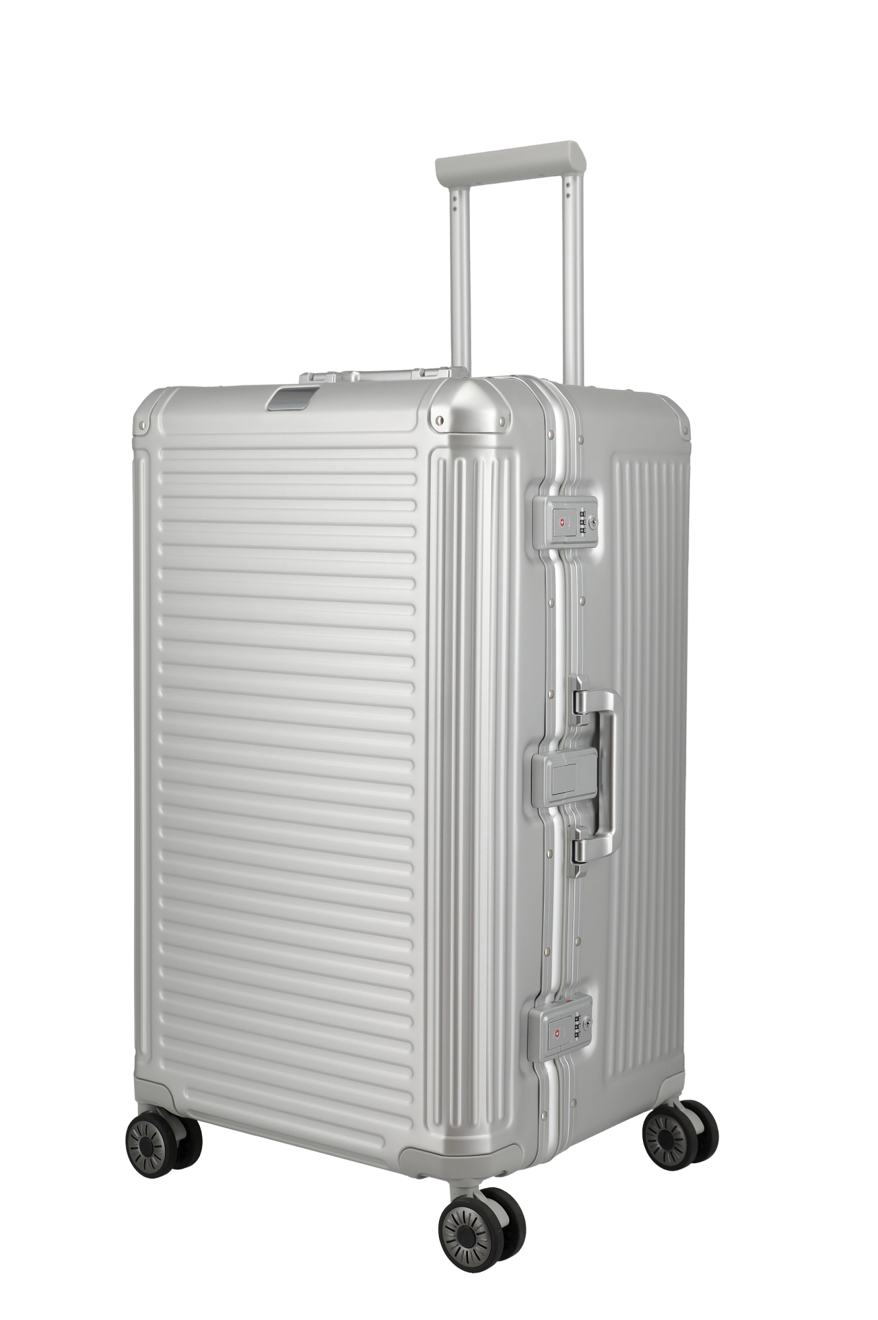 Travelite Next Trunk Stor Resväska 76 cm Silver