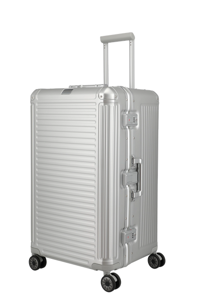 Travelite Next Trunk Stor Resväska 76 cm Silver