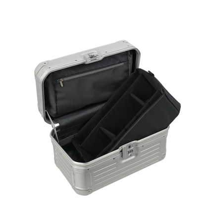 Travelite Next Beautycase 38 cm Silver