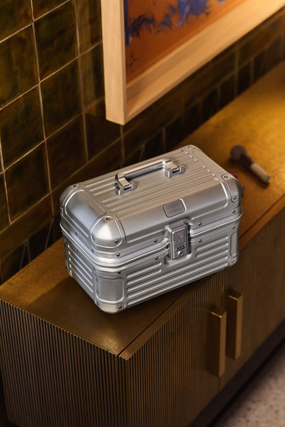 Travelite Next Beautycase 38 cm Silver