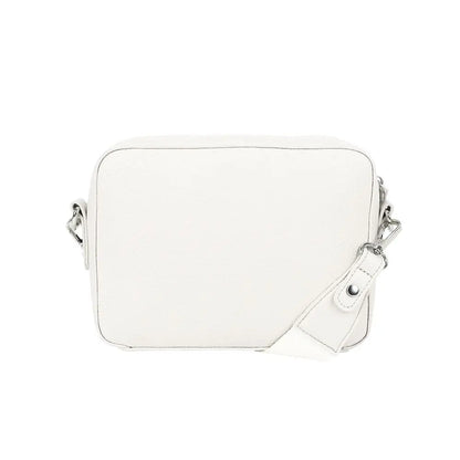 Ulrika Design Bar Zipper - Vit Axelväska 21cm