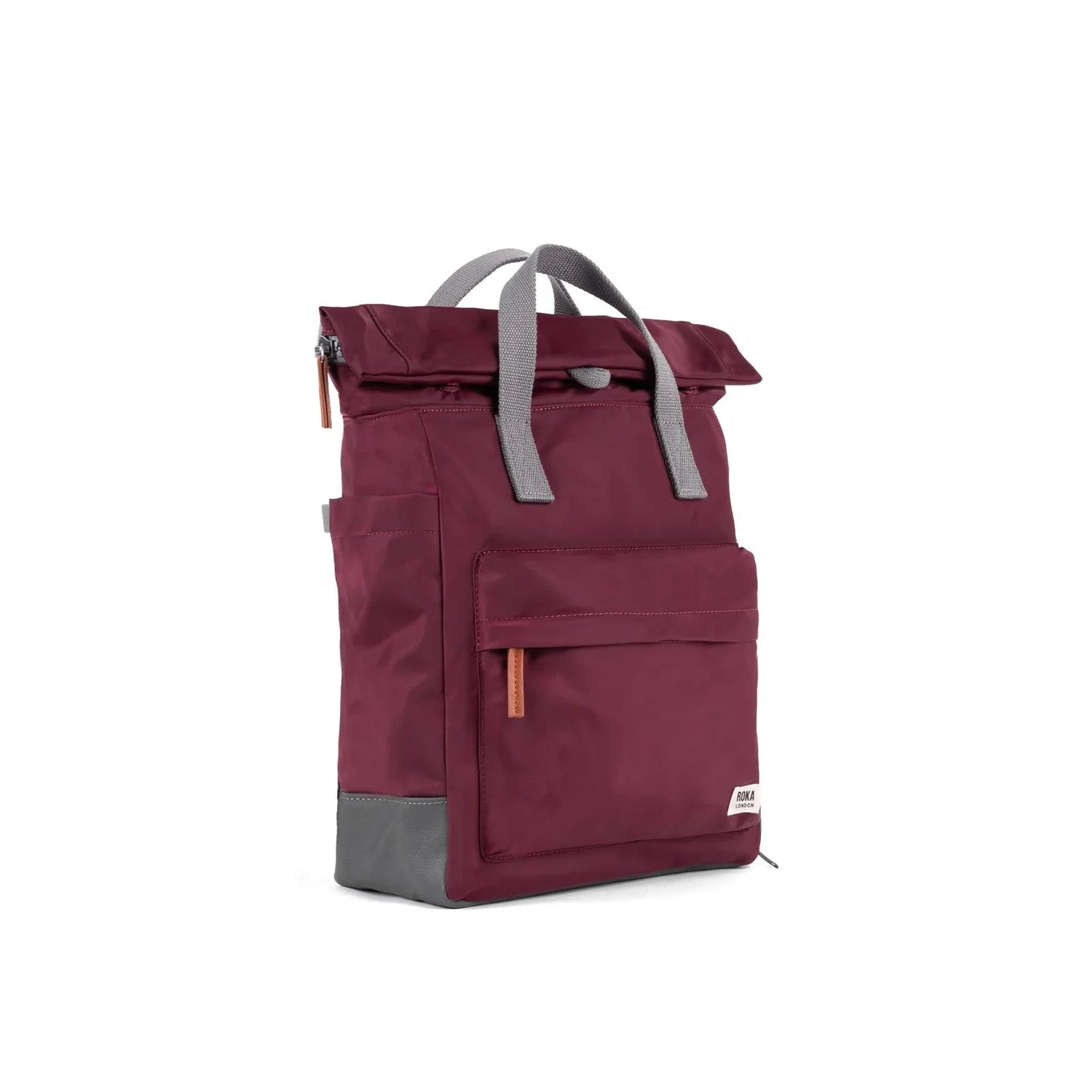 Roka London Bayswater B + Waterloo Ryggsäck 42 cm + Paraply – Plum