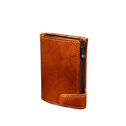 Tony Perotti Furbo Van Gogh Korthållare Läder RFID 9,8 cm Cognac