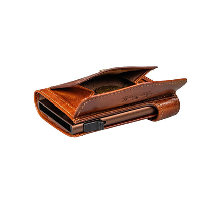 Tony Perotti Furbo Van Gogh Korthållare Läder RFID 9,8 cm Cognac