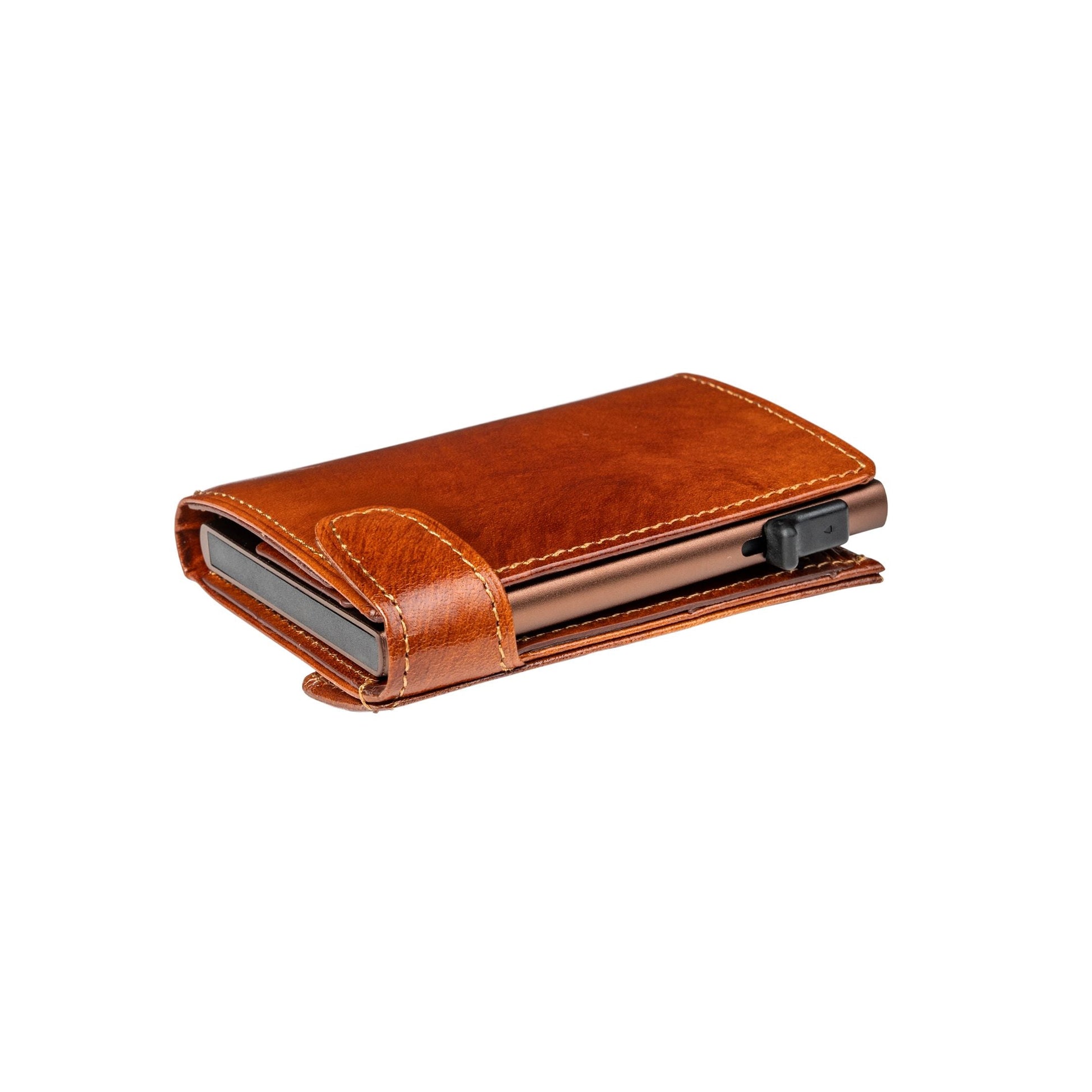 Tony Perotti Furbo Van Gogh Korthållare Läder RFID 9,8 cm Cognac