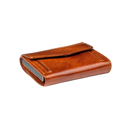 Tony Perotti Furbo Van Gogh Korthållare Läder RFID 9,8 cm Cognac