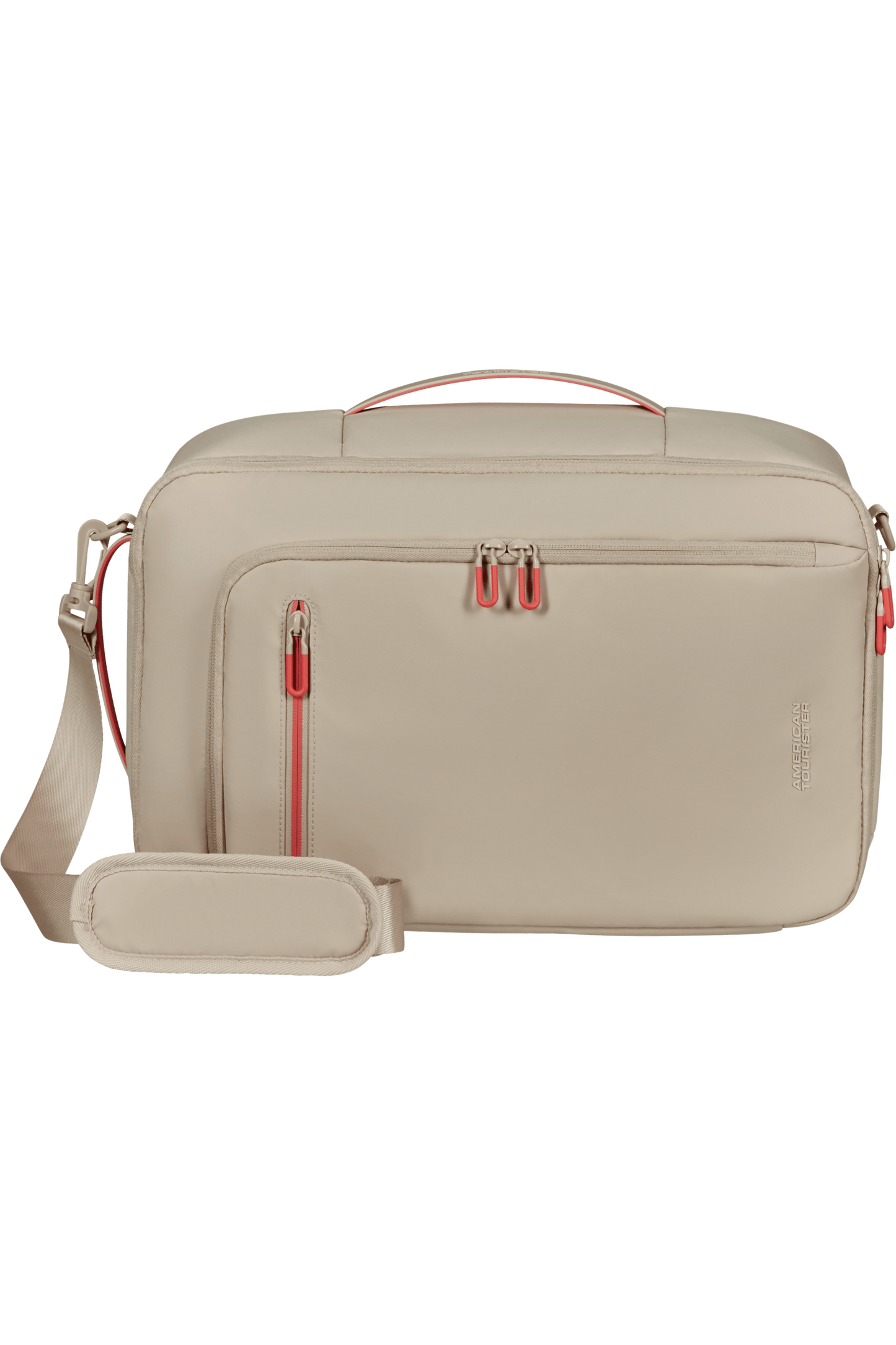 American Tourister Puffypop 3-Vägs Boardingväska 40cm Beige