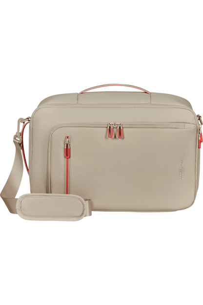 American Tourister Puffypop 3-Vägs Boardingväska 40cm Beige