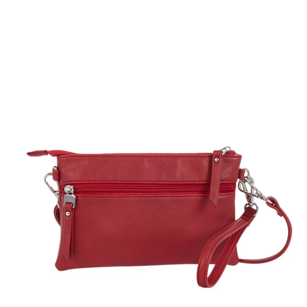 Ulrika Design Noos – Axelremsväska 21cm – Röd